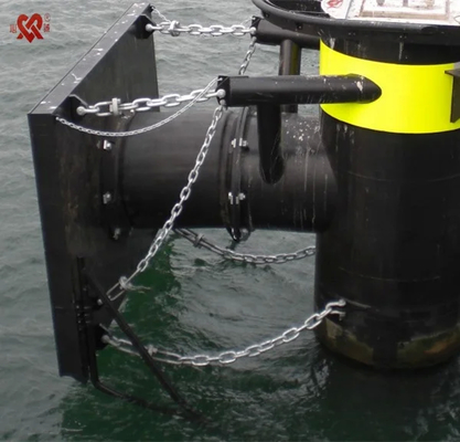 60-80 Shore A-Härte-Zell-Gummi-Fender für den Schutz von Booten ISO 9001 zertifiziert