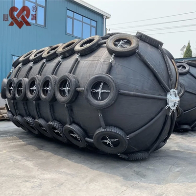 Zylindrischer Yokohama Marine Fender mit individueller Energieabsorption und heißverzinktem Flansch