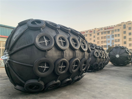 3.3x6.5m Pneumatischer Marine-Fender Hochdruck Naturkautschuk
