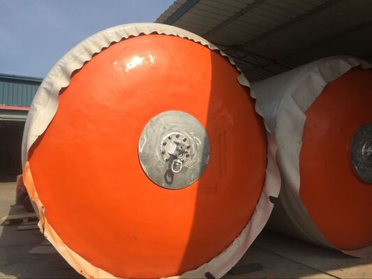 24 Monate Periode Schaum gefüllte Fender D3.0m X L5.0m Abbiegung 60 Prozent Langlebige Marine Dock Schutzlösung