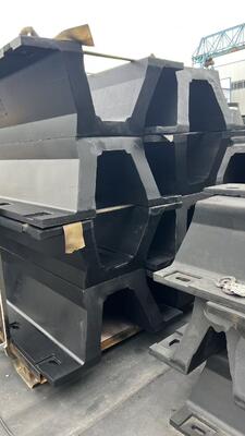 PNEUMATISCHER GUMMIFENDER Bogen-Design für geringen Wartungsaufwand und lange Lebensdauer