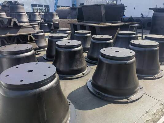 CCS-zertifizierter Kegelgummi-Fender SGS-zertifizierte langlebige Marine-Dock-Schutzausrüstung für Anlegestellen und Liegeanwendungen