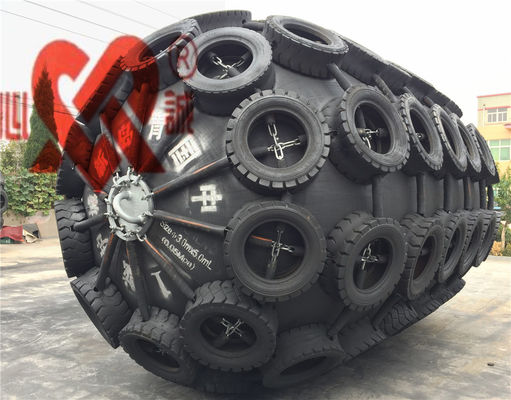 Pneumatische Marine-Fendern 3,3x6,5 m Naturkautschuk vom Typ Yokohama